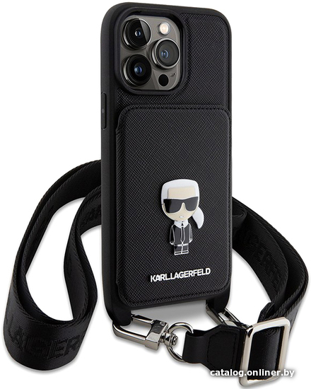 

Чехол для телефона CG Mobile Karl Lagerfeld для iPhone 14 Pro KLHCP14LSAIPCK