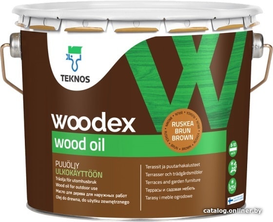 

Масло Teknos Woodex Wood Oil (2.7 л, коричневый)