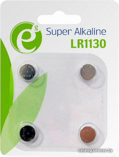 

Батарейка EnerGenie Super Alkaline LR1130 4 шт. EG-BA-LR1130-01