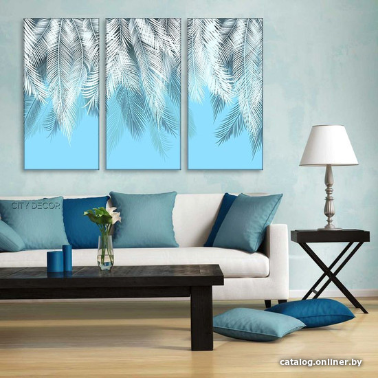 

Модульная картина Citydecor Цветы/Растения 7.86 75x117 см