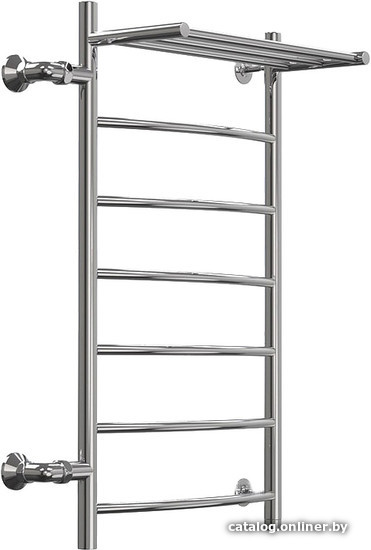 

Полотенцесушитель АРГО Классик 2 50x100 Д с полочкой (БП левое)