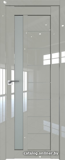 

Межкомнатная дверь ProfilDoors 37L 50x200 (галька люкс, стекло матовое)