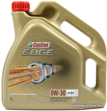 

Моторное масло Castrol Edge 0W-30 A3/B4 4л