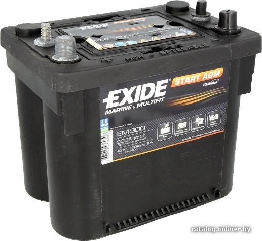 

Автомобильный аккумулятор Exide Start AGM EM900 (42 А/ч)