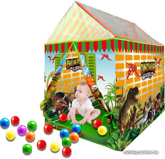 

Игровая палатка Pituso Динозавр + 50 шаров J10312