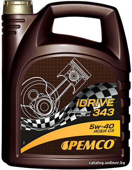 

Моторное масло Pemco iDRIVE 343 5W-40 API SN 5л