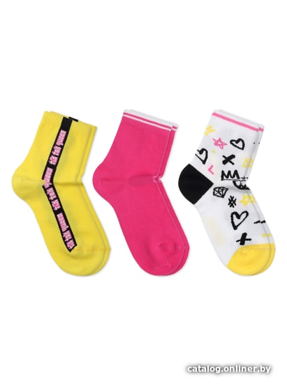 

Носки Conte-kids Хлопковые 3 пары 5С-11СП (р. 22, ассорти 741)