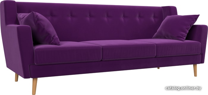 

Диван Mebelico Брайтон 3 109162 (микровельвет, фиолетовый)