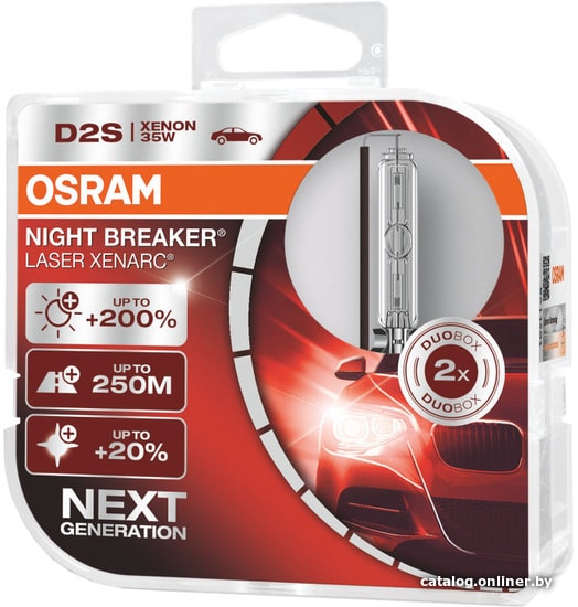 

Ксеноновая лампа Osram D2S 66240XNL-HCB 2шт