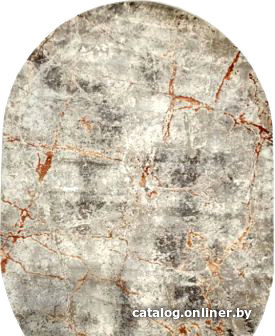 

Ковер для жилой комнаты Merinos Bright 31277-020-OVAL 80x150 (бежевый/красный)