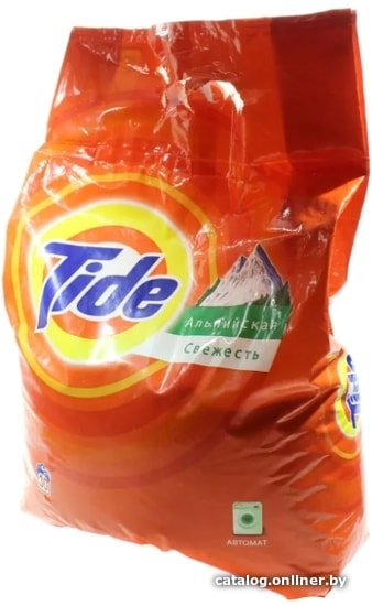 

Стиральный порошок Tide Альпийская свежесть (4.5 кг)