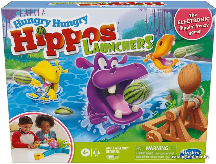 

Настольная игра Hasbro Голодные бегемотики. Арбузики E9707