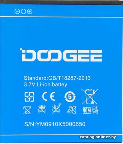 

Аккумулятор для телефона Doogee X5