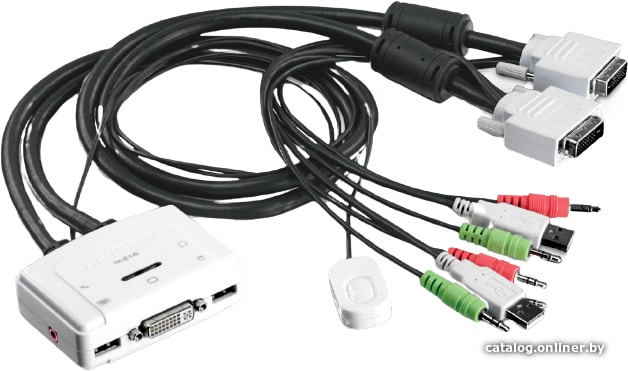 

KVM переключатель TRENDnet TK-214i