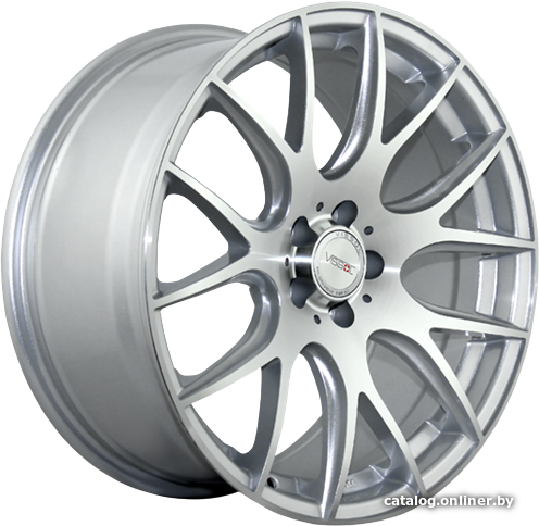 

Литые диски Vissol V-001 18x9.5" 5x120мм DIA 74.1мм ET 40мм silver-cut