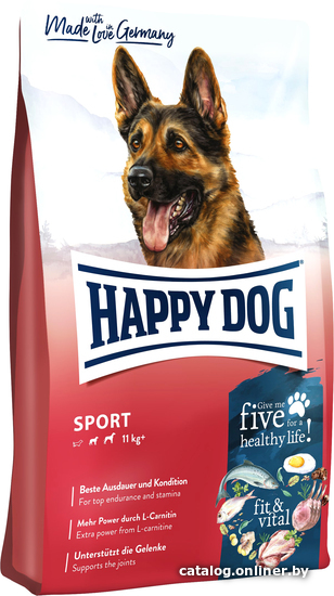 

Сухой корм для собак Happy Dog Sport Adult 1 кг