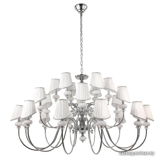 

Подвесная люстра Crystal Lux Alma White SP-PL12+6+6