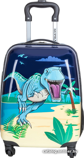 

Чемодан-спиннер Supra Luggage STS-1005 Blue Rex 44.2 см