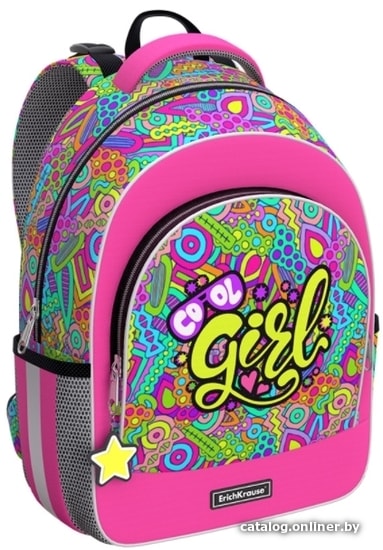 

Школьный рюкзак Erich Krause ErgoLine 15L Cool Girl 51598