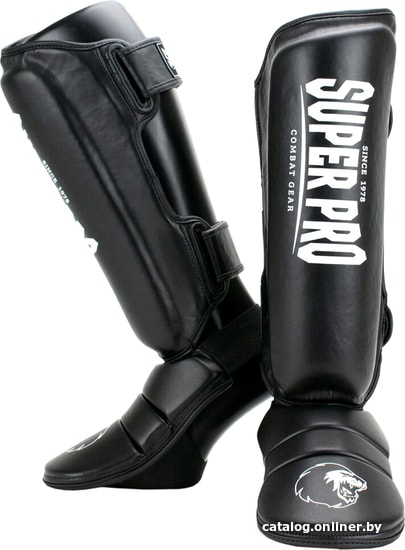 

Защита голени и стопы Super Pro SPLP120 (L, черный/белый)