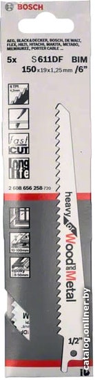 

Набор оснастки Bosch 2608656258 (5 предметов)
