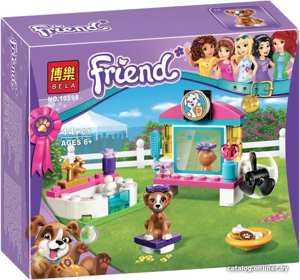 

Конструктор Bela Friend 10598 Выставка щенков: салон красоты