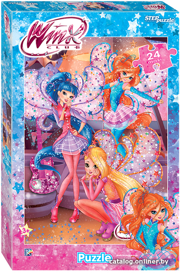 

Мозаика/пазл Step Puzzle Winx Rainbow 90015 (24 эл.)