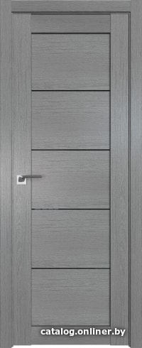 

Межкомнатная дверь ProfilDoors 2.11XN 50x190 (грувд серый, стекло черный триплекс)