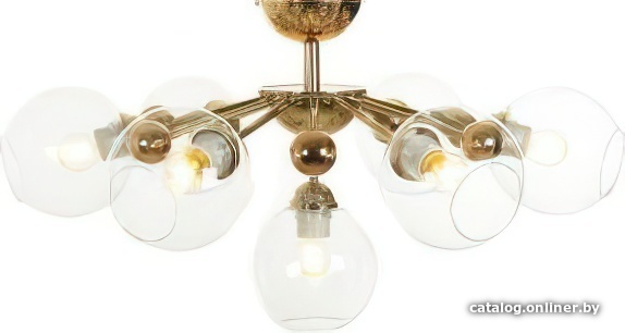 

Люстра средней высоты Lumina Deco Devoli LDC 8040-7 F.GD+PR