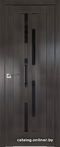 

Межкомнатная дверь ProfilDoors 30X 80x200 (грей мелинга, стекло черный триплекс)