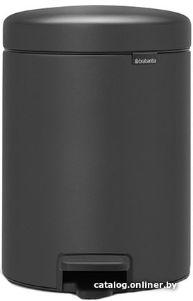 

Мусорное ведро Brabantia Pedal Bin NewIcon 5 л (минерально-графитовый)