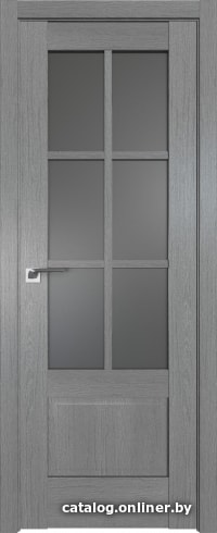 

Межкомнатная дверь ProfilDoors 103XN 90x200 (грувд серый, стекло графит)