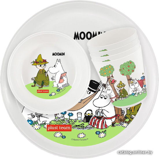 

Набор посуды Plast Team Moomin 1 PT1090