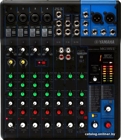

Микшерный пульт Yamaha MG-10XU