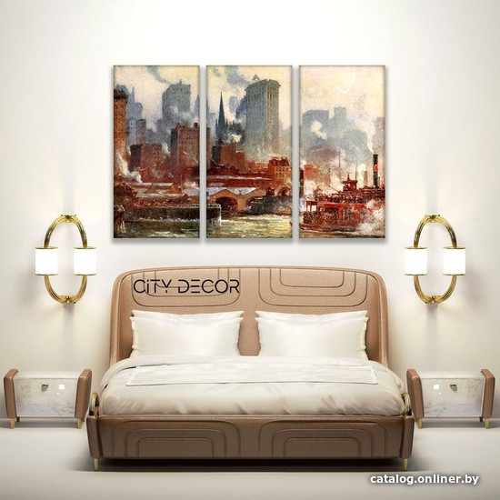 

Модульная картина Citydecor Города/Архитектура 7.48 75x117 см