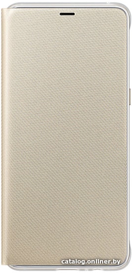 

Чехол для телефона Samsung Neon Flip Cover для Galaxy A8+ (золотистый)