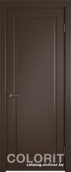 

Межкомнатная дверь Юркас Colorit К3 ДГ 90x200 (шоколад эмаль)