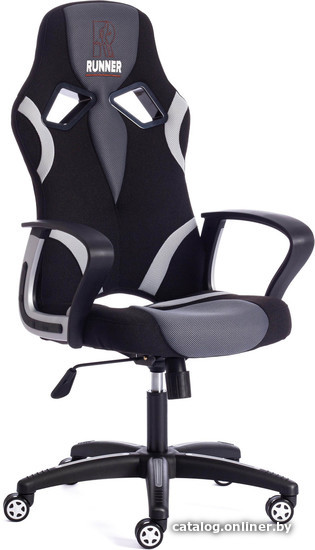 

Кресло TetChair Runner (ткань, черный/серый)