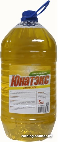 

Юнатэкс Мыло жидкое Банановое 5 кг