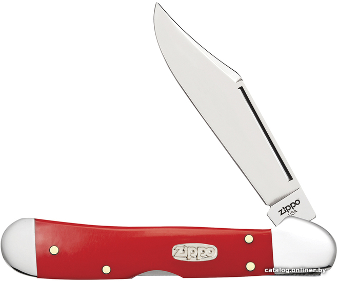 

Складной нож Zippo Red Synthetic Smooth Mini Copperlock + Zippo 207