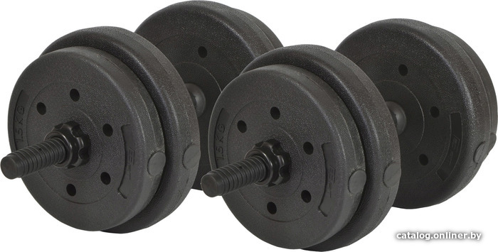 

Набор гантелей EB Fit композитные 2x8 кг