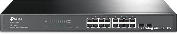 

Управляемый коммутатор уровня 2+ TP-Link T1600G-18TS