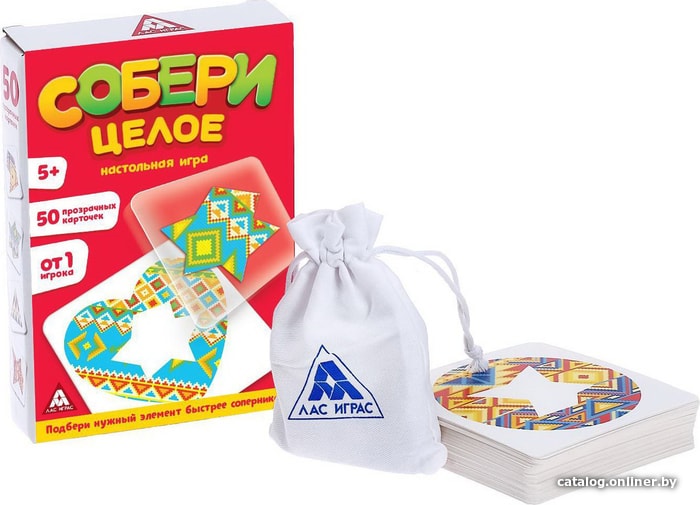 

Настольная игра Лас Играс Умные фигуры: собери целое 3807327