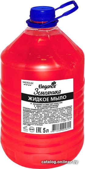 

Modum Мыло жидкое Еlegance Земляника 5 л