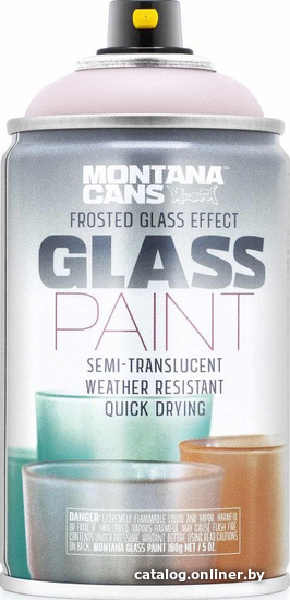 

Краска Montana Glass Paint GP1210 482977 0.25 л (matt almond)