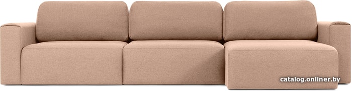 

Угловой диван Divan Санту-2 Textile Beige (рогожка apollo beige, бежевый)