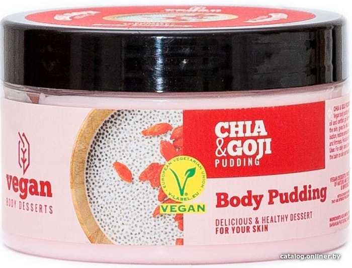 

Vegan Desserts Пудинг для тела Chia & Goji Pudding 250 мл