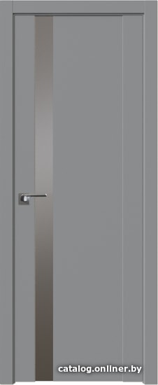 

Межкомнатная дверь ProfilDoors 62U 80x200 (манхэттен, стекло серебряный лак)