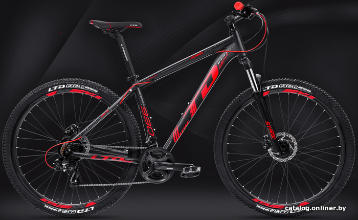 

Велосипед LTD Rebel 930 29 2022 (черный/красный)