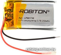 

Аккумулятор Robiton LP601730 250 mAh 1 шт